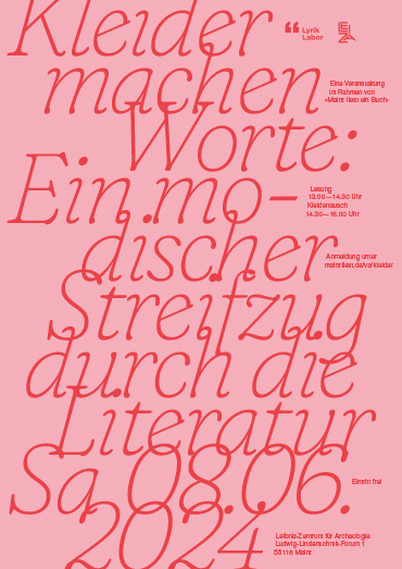 Kleider machen Worte